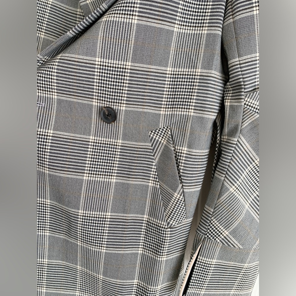 NWT J.ing plaid belted women’s trench coat - Picture 8 of 16